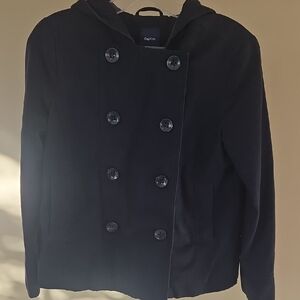 GAP Kids Navy Peacoat Jacket Girls 14/16